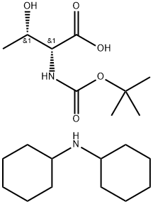 (2R,3S)-3-hydroxy-2-[(2-methylpropan-2-yl)oxycarbonylamino]butanoic acid 结构式