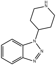 1-(Piperidin-4-yl)-1H-benzotriazole 结构式