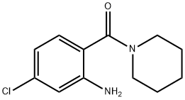 5-氯-2-(哌啶-1-羰基)苯胺 结构式