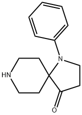 1-PHENYL-1,8-DIAZASPIRO[4.5]DECAN-4-ONE 结构式
