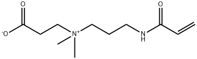 3-[(3-丙烯酰胺基丙基)二甲基铵]丙酸盐 结构式