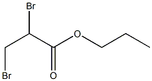 propyl 2,3-dibromopropanoate 结构式