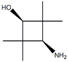 Cyclobutanol, 3-aMino-2,2,4,4-tetraMethyl-, cis- 结构式