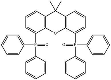 Phosphine oxide, (9,9-dimethyl-9H-xanthene-4,5-diyl)bis[diphenyl- 结构式