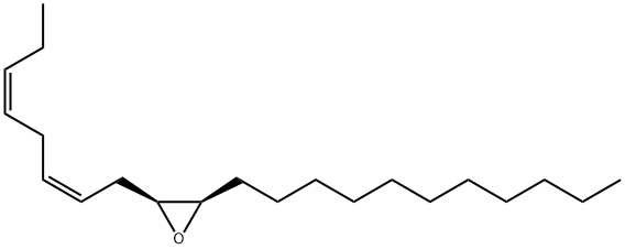 (2S,3R)-2-((2Z,5Z)-octa-2,5-dienyl)-3-undecyloxirane 结构式