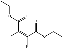 2,3-二氟马来酸二乙酯 结构式