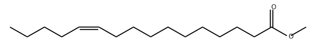 (Z)-Methyl hexadec-11-enoate 结构式