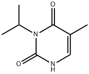 3-Isopropyl-5-methyluracil 结构式