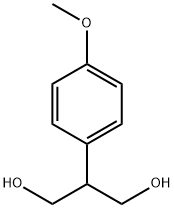 2-(4-METHOXYPHENYL)PROPANE-1,3-DIOL 结构式