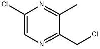 5-chloro-2-(chloromethyl)-3-methylpyrazine 结构式