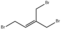 2-Butene, 1,4-dibromo-2-(bromomethyl)- 结构式