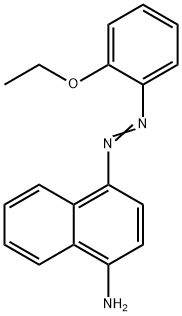 1-Naphthalenamine, 4-[2-(2-ethoxyphenyl)diazenyl]- 结构式