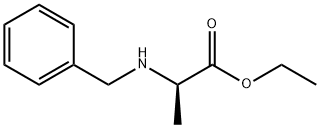 D-Alanine, N-(phenylmethyl)-, ethyl ester 结构式