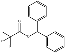 三氟乙酸二苯甲醇酯 结构式
