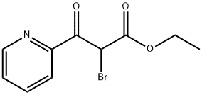 2-溴-3-(吡啶-2-基)-3-氧代丙酸乙酯 结构式