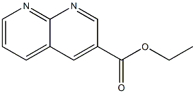 Ethyl 1,8-naphthyridine-3-carboxylate 结构式