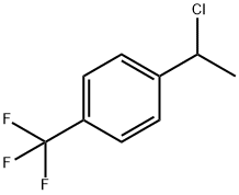 1-(1-氯乙基)-4-(三氟甲基)苯 结构式