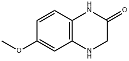 6-甲氧基-3,4-二氢喹喔啉-2(1H)-酮 结构式