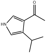 1-(4-isopropyl-pyrrol-3-yl)-ethanone 结构式