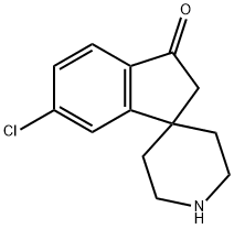 6-氯螺[茚-1,4'-哌啶]-3(2H)-酮 结构式