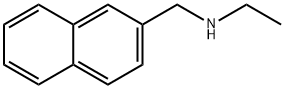 乙基[(萘-2-基)甲基]胺 结构式