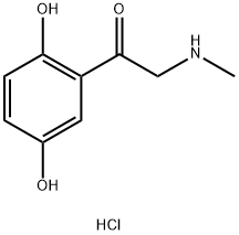 肾上腺素杂质6盐酸 结构式