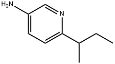 6-(BUTAN-2-YL)PYRIDIN-3-AMINE 结构式