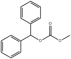 diphenylmethyl methyl carbonate 结构式