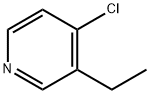 4-氯-3-乙基吡啶 结构式