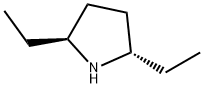 (2S,5S)-2,5-DIETHYLPYRROLIDINIUM CHLORIDE 结构式