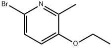 6-溴-3-乙氧基-2-甲基吡啶 结构式
