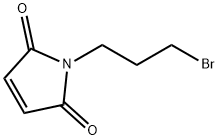 1-(3-溴丙基)-1H-吡咯-2,5-二酮 结构式