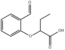 2-(2-Formyl-phenoxy)-butyric acid 结构式