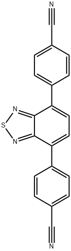 Benzonitrile, 4,4'-(2,1,3-benzothiadiazole-4,7-diyl)bis- 结构式
