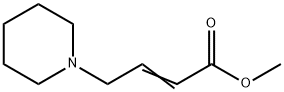 methyl 4-(piperidin-1-yl)but-2-enoate 结构式
