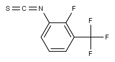 2-fluoro-1-isothiocyanato-3-(trifluoromethyl)benzene 结构式