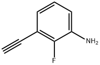 3-炔基-2-氟苯胺 结构式