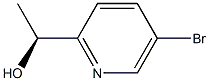 (S)-1-(5-溴吡啶-2-基)乙烷-1-醇 结构式