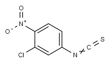 2-chloro-4-isothiocyanato-1-nitrobenzene 结构式