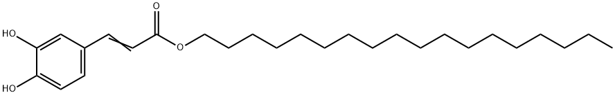 咖啡酸十八酯 结构式