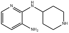 N2-(Piperidin-4-Yl)Pyridine-2,3-Diamine 结构式