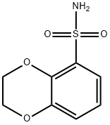 2,3-二氢苯并[B][1,4]二噁英-5-磺酰胺 结构式