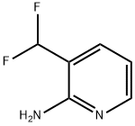 3-(Difluoromethyl)pyridin-2-amine 结构式