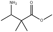 methyl 3-amino-2,2-dimethylbutanoate 结构式