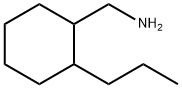 (2-丙基环己基)甲胺 结构式