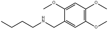 butyl[(2,4,5-trimethoxyphenyl)methyl]amine 结构式