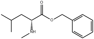 N-甲基-D-亮氨酸苄酯 结构式