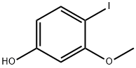 4-碘-3-甲氧基苯酚 结构式