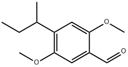 4-(sec-butyl)-2,5-dimethoxybenzaldehyde 结构式