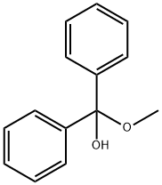 Methoxydiphenylmethanol 结构式